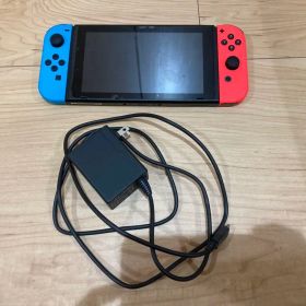 【動作確認済】Nintendo Switch 本体 青/赤 充電器付き