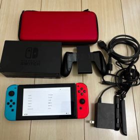 Nintendo Switch 赤/青 本体 + 付属品 箱無し