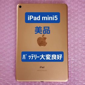 美品 iPad mini 5 バッテリー大変良好 ピンクゴールド