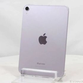 〔中古品〕 iPad mini(A17 Pro) 256GB パープル MXPY3J／A SIMフリー【349】