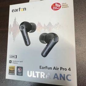 EarFun Air Pro 4 ワイヤレスイヤホン ブラックULTRA ANC