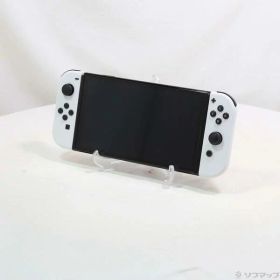 【中古】Nintendo(任天堂) Nintendo Switch 有機ELモデル Joy-Con(L)／(R) ホワイト 【377-ud】