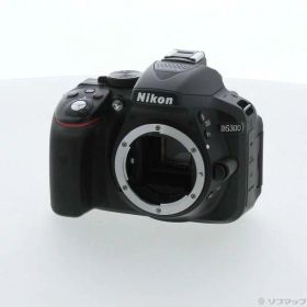 【中古】Nikon(ニコン) NIKON D5300 ボディ ブラック 【305-ud】