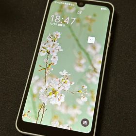 AQUOS wish3 SH-53D SIMフリー スマホ グリーン
