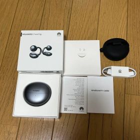 HUAWEI FreeClip オープンイヤー イヤーカフ型イヤホン ブラック