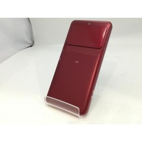 【中古】KYOCERA au 【SIMロック解除済み】 BASIO3 KYV43 レッド【浜松駅前】保証期間１ヶ月【ランクC】