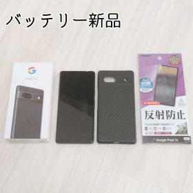 バッテリー交換済 Google Pixel 7a チャコール SIMフリー