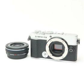 【中古】 《美品》 OLYMPUS PEN E-P7 14-42mm EZレンズキット シルバー 【2群レンズ交換修理/レンズ精度点検調整/各部点検済】 [ デジタルカメラ ]