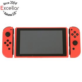 ニンテンドースイッチ(Nintendo Switch)の任天堂 Nintendo Switch マリオレッド×ブルー セット HAD-S-RAAAF(家庭用ゲーム機本体)