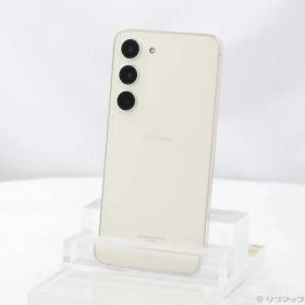 〔中古品〕 Galaxy S23 256GB クリーム SC-51D docomo SIMフリー【368】