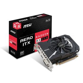 MSI Radeon RX 550 Aero ITX 4GB GDDR5 グラフィックスカード