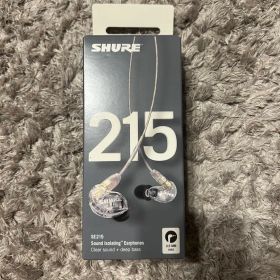 SHURE イヤホン SE215 クリア