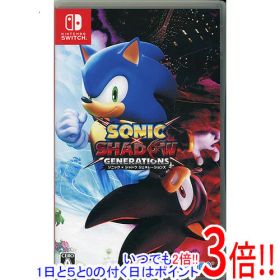 【いつでも2倍！1日と5.0のつく日、18日は3倍！】【中古】ソニック × シャドウ ジェネレーションズ Nintendo Switch