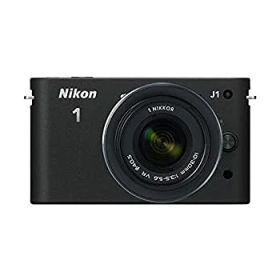 【中古-非常に良い】Nikon ミラーレス一眼カメラ Nikon 1 (ニコンワン) J1 (ジェイワン) ボディ ブラック N1 J1 BK