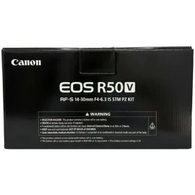 キヤノン Canon ミラーレス一眼カメラ EOS R50 V・RF-S14-30 IS STM PZ レンズキット(レンズセット) ブラック 【新品】 42511K251