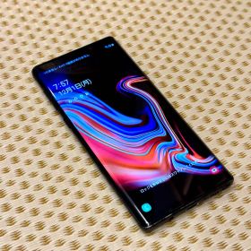 Samsung Galaxy Note9 au版 ブラック 希少なフルセグ機能