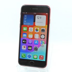 【トーカイモバイル】SIMフリー iPhoneSE 第３世代256GB レッド BT状態88%