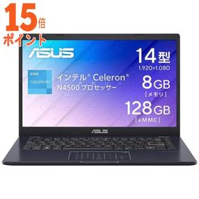 15倍ポイント ASUS エイスース ノートパソコン Vivobook Go 14 [ 14型 Win11 S Celeron メモリ8GB e…