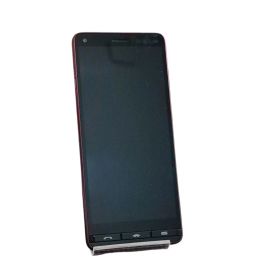 中古品 BASIO4 ベイシオ フォー KYV47 本体 ピンク 32GB 簡単スマホ SIMフリー