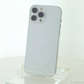 〔中古品〕 iPhone13 Pro Max 128GB シルバー MLJ53J／A SIMフリー【258】