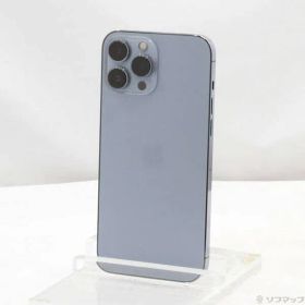 〔中古品〕 iPhone13 Pro Max 128GB シエラブルー MLJ73J／A SIMフリー【258】