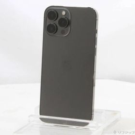 〔中古品〕 iPhone13 Pro Max 256GB グラファイト MLJ83J／A SIMフリー【349】