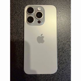 アップル(Apple)のアップル iPhone15 Pro 128GB ナチュラルチタニウム(スマートフォン本体)