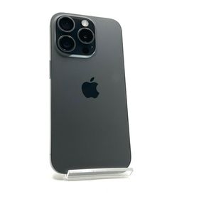 アップル(Apple)の【全額返金保証】【最速発送】Apple iPhone iPhone 15 Pro 256GB ブラックチタニウム 動作確認済(スマートフォン本体)