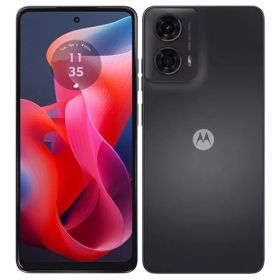 【中古】【安心保証】 moto g24 XT2423-5[128GB] SIMフリー マットチャコール