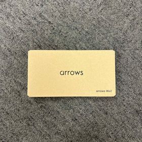 新品・未使用 arrows We2 FCG02 [ライトオレンジ] SIMフリー