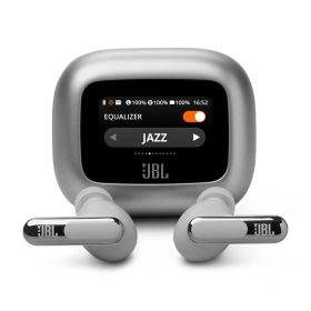 JBL ノイズキャンセリング機能搭載完全ワイヤレスBluetoothイヤホン（シルバー） JBLLIVEBEAM3SIL LIVE BEAM 3