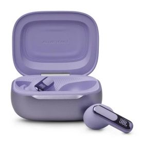 JBL ワイヤレスイヤホン カナル型 ノイズキャンセリング typeC 最大44時間再生 JBL Live Beam 3 パープル系