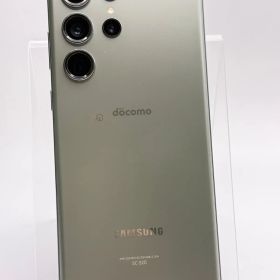【中古A】Galaxy S23 Ultra SC-52D 256GB グリーン バッテリー【80％以上】 SIMフリー 白ロム