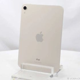 〔中古品〕 iPad mini 第6世代 64GB スターライト MK7P3J／A Wi-Fi【198】