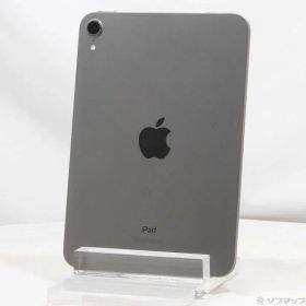 〔中古品〕 iPad mini 第6世代 64GB スペースグレイ MK7M3J／A Wi-Fi【377】