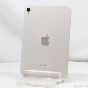〔中古品〕 iPad mini 第6世代 64GB スターライト MK7P3J／A Wi-Fi【377】