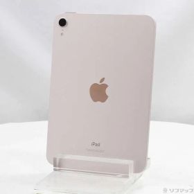 〔中古品〕 iPad mini 第6世代 64GB ピンク MLWL3J／A Wi-Fi【262】