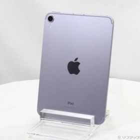 〔中古品〕 iPad mini 第6世代 256GB パープル MK8K3J／A SIMフリー【276】