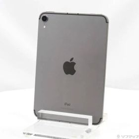 〔中古品〕 iPad mini 第6世代 256GB スペースグレイ MK8F3J／A SIMフリー【269】