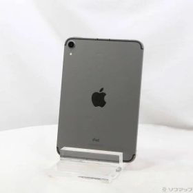〔中古品〕 iPad mini 第6世代 256GB スペースグレイ MK8F3J／A SIMフリー【348】