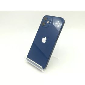 【中古】Apple ymobile 【SIMロック解除済み】 iPhone 12 mini 64GB ブルー MGAP3J/A【三宮センター】保証期間1ヶ月【ランクC】