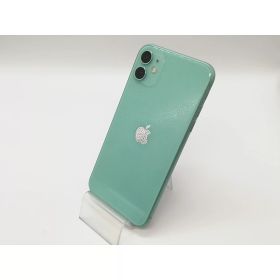 【中古】Apple SoftBank 【SIMロック解除済み】 iPhone 11 64GB グリーン MWLY2J/A【アリオ倉敷】保証期間1ヶ月【ランクC】