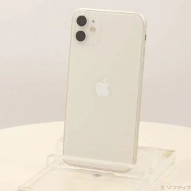 【中古】Apple(アップル) iPhone11 64GB ホワイト MHDC3J／A SIMフリー 【276-ud】