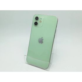 【中古】Apple au 【SIMロック解除済み】 iPhone 12 128GB グリーン MGHY3J/A【柏】保証期間1週間【ランクC】