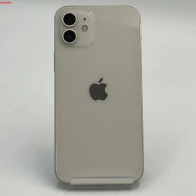 【中古】iPhone12 64GB ホワイト MGHP3J/A SIMフリーau 訳あり品