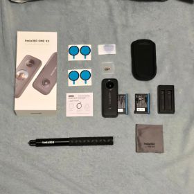 Insta360 ONE X2 本体 256gbsdカードと付属品