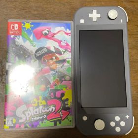 Nintendo Switch Lite グレー 本体 スプラ2ソフト付き