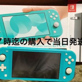 Nintendo Switch Lite ターコイズ 本体 ACアダプター付き