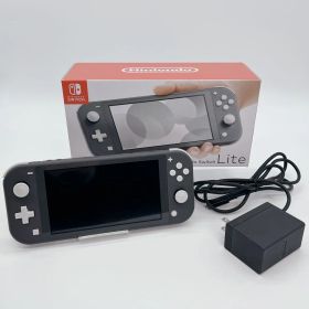 【極美品】Nintendo Switch lite グレー 稼働品 箱付