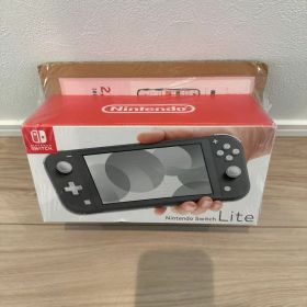 【新品未使用】Nintendo Switch Lite グレー 本体 ※箱訳あり